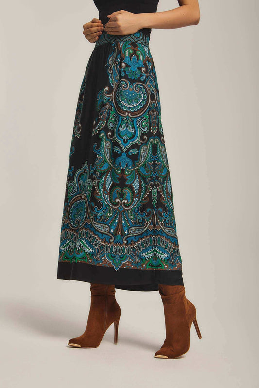 Women Regular Fit Skirt - Multicolorcolor