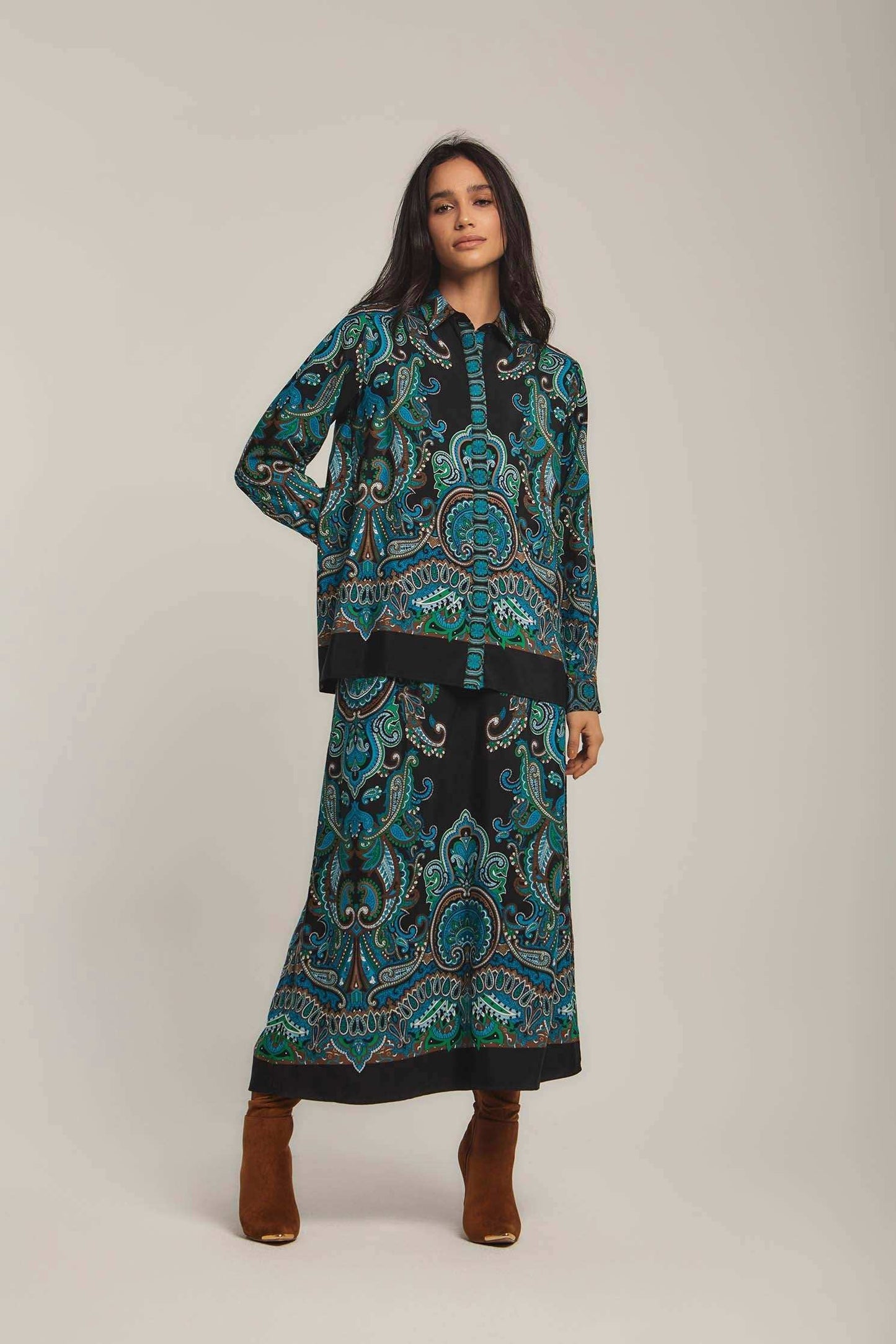 Women Regular Fit Skirt - Multicolorcolor