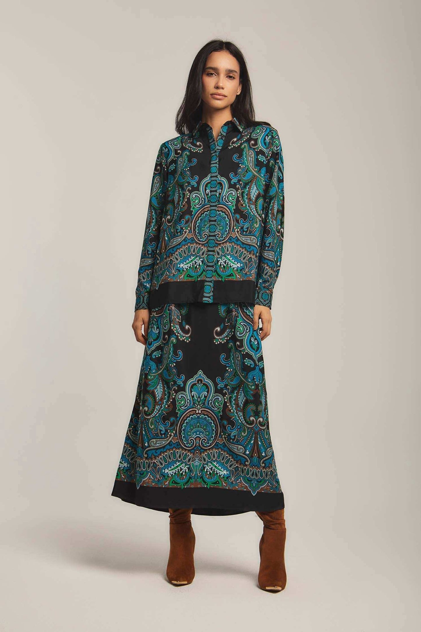 Women Regular Fit Skirt - Multicolorcolor