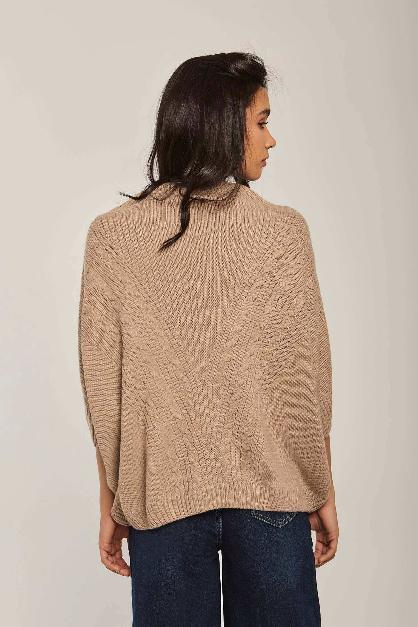 Women Regular Fit Pullover - Brown