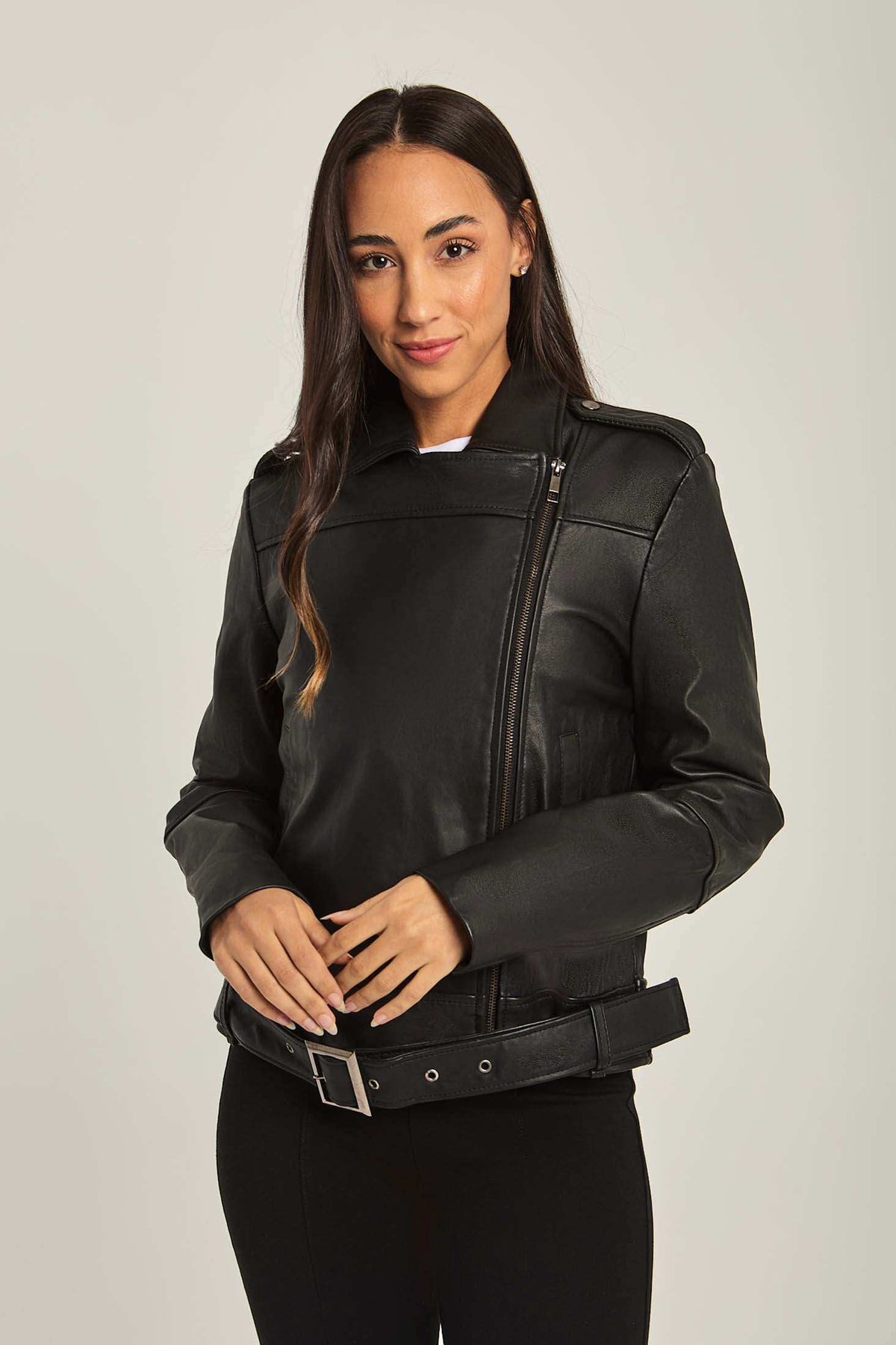 Women Regular Fit Jacket - Black