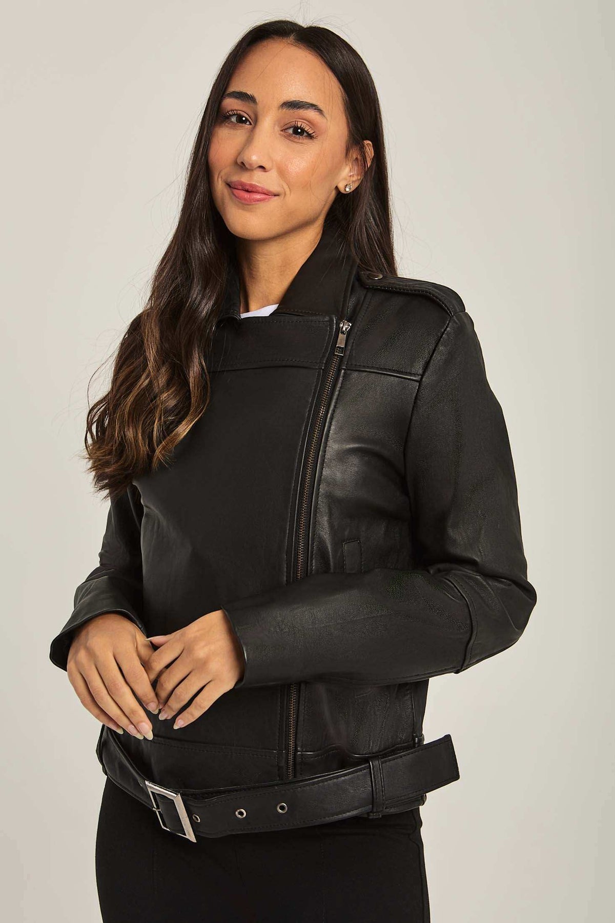 Women Regular Fit Jacket - Black