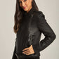 Women Regular Fit Jacket - Black