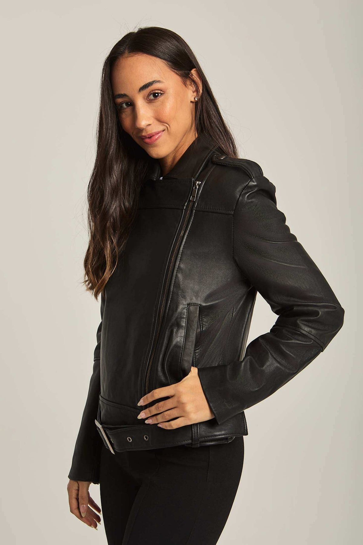 Women Regular Fit Jacket - Black