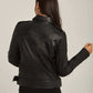 Women Regular Fit Jacket - Black