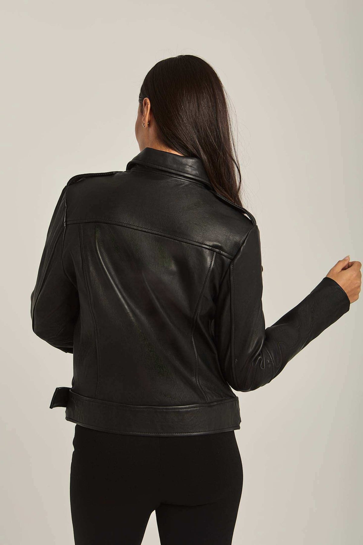 Women Regular Fit Jacket - Black