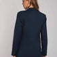 Women Regular Fit Blazer - Blue
