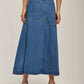 Women Regular Fit Skirt - Medium Blue