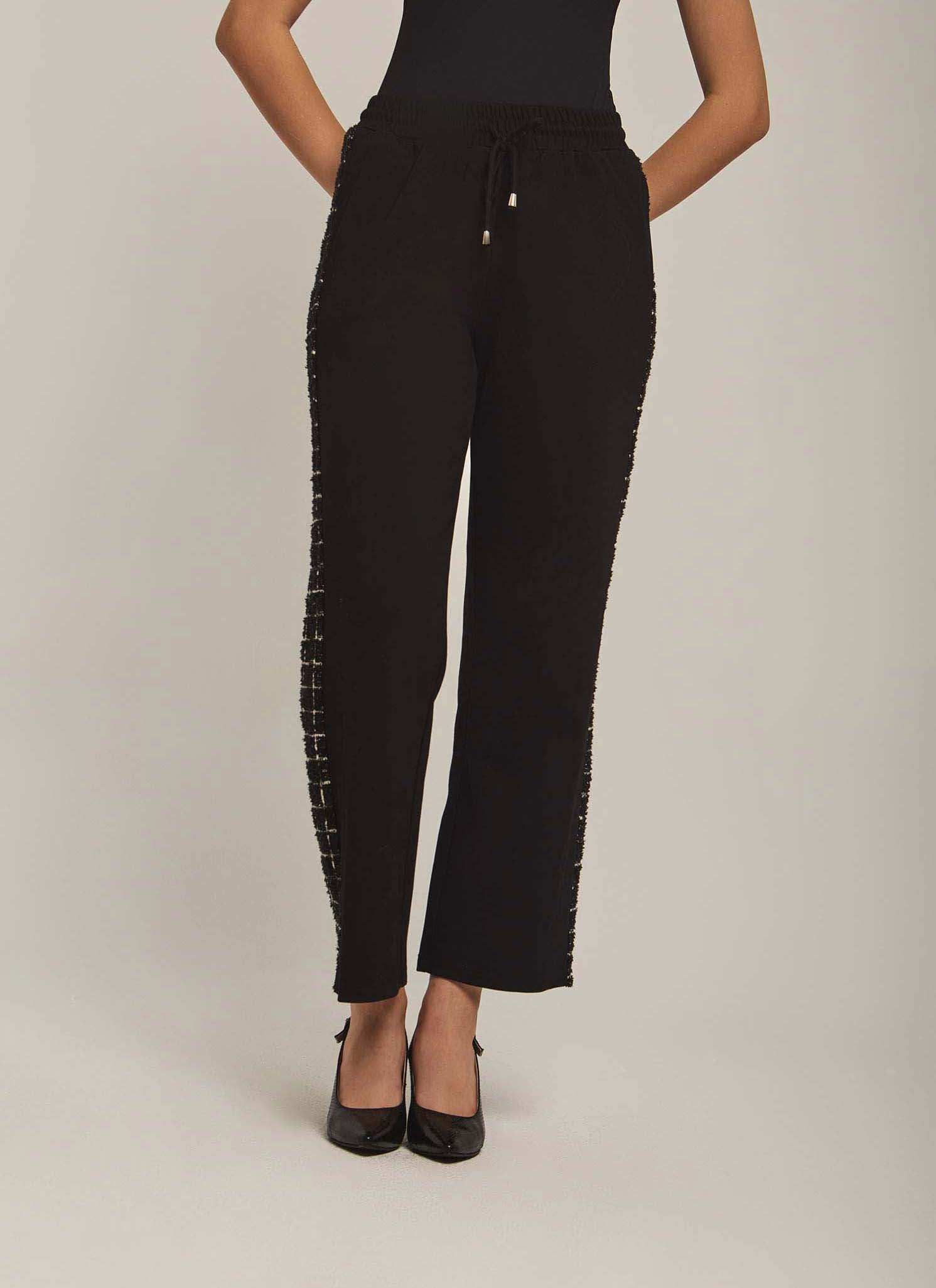 Women Regular Fit Pant - Black
