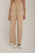 Women Regular Fit Pant - Beige