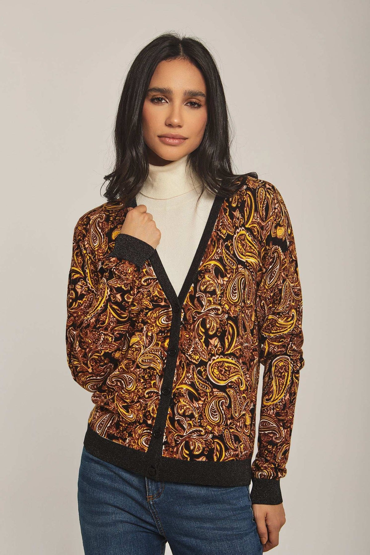 Women Regular Fit Cardigan -  Multicolorcolor