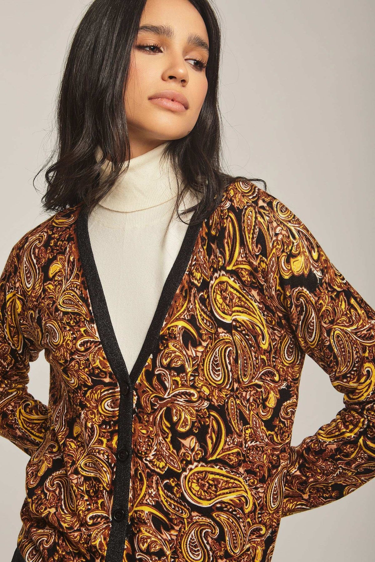 Women Regular Fit Cardigan -  Multicolorcolor