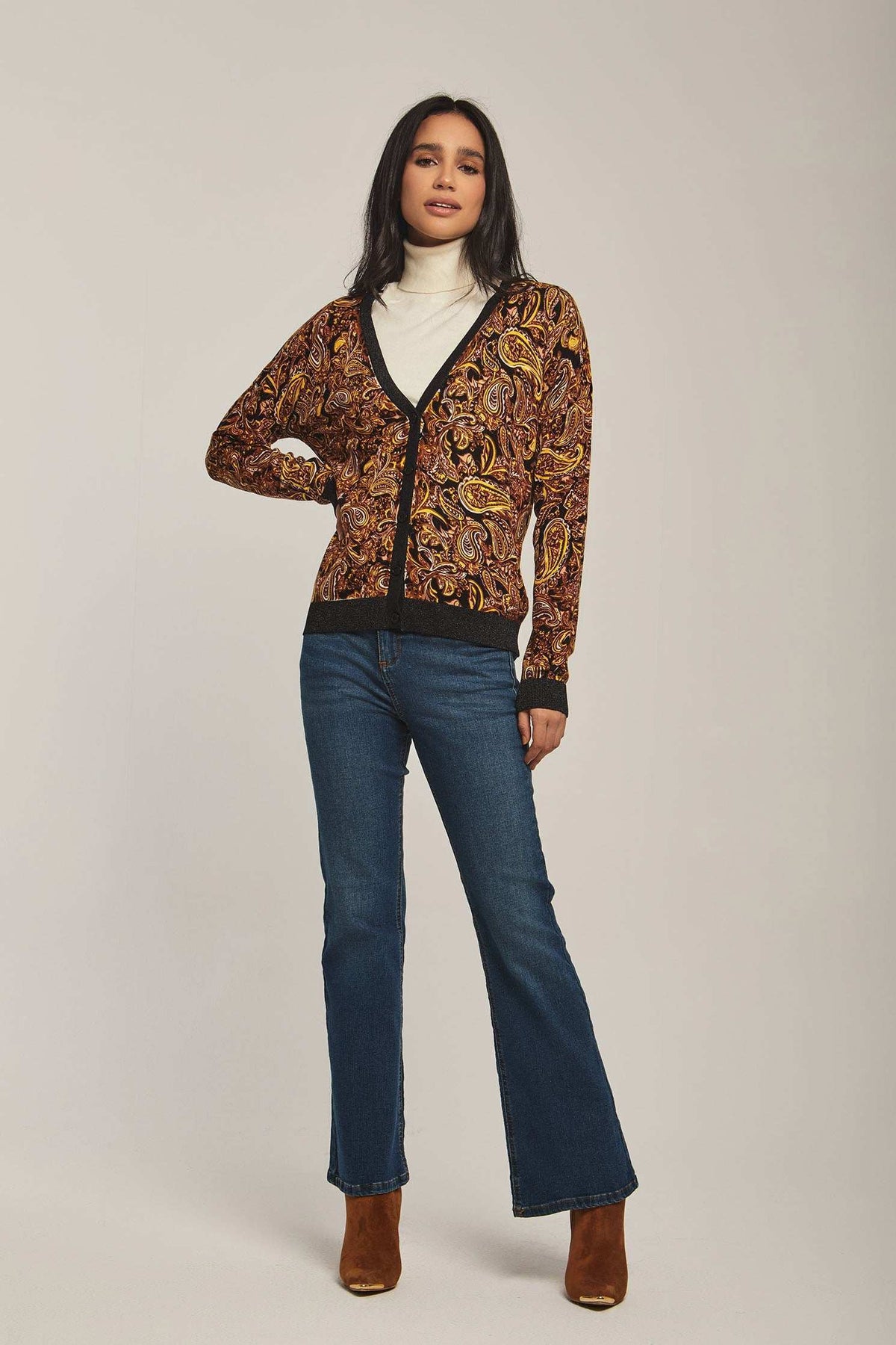 Women Regular Fit Cardigan -  Multicolorcolor