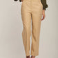 Women Regular Fit Pant - Brown