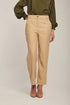 Women Regular Fit Pant - Brown