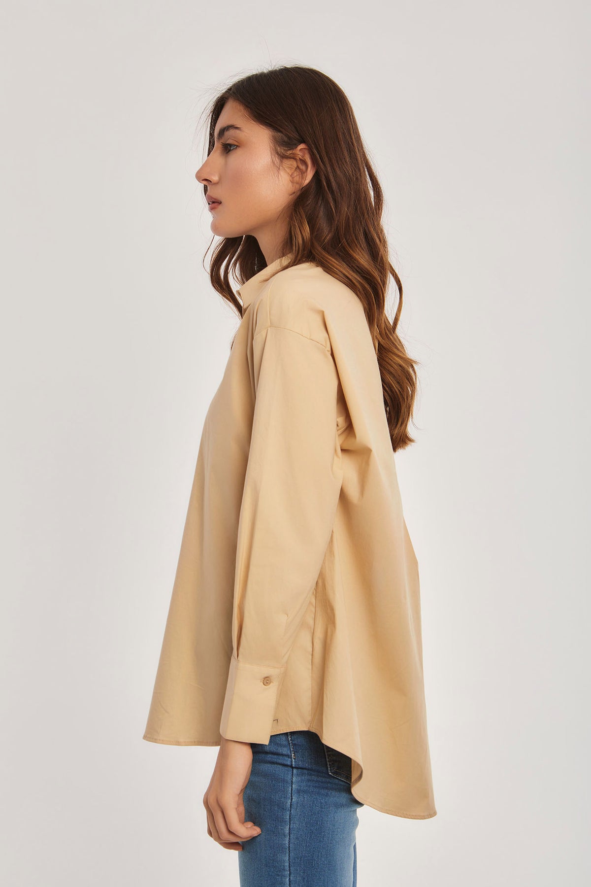 Women's Blouse - Khaki Beige