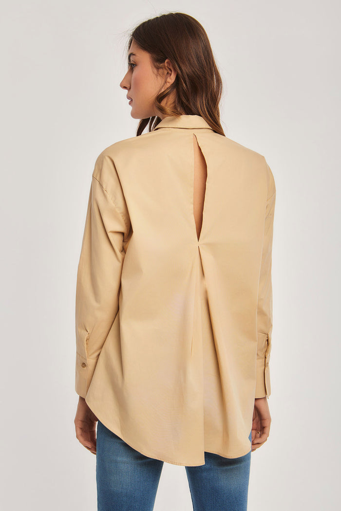 Women's Blouse - Khaki Beige