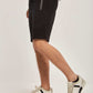 Men Regular Fit Sweat Short - Black