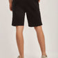 Men Regular Fit Sweat Short - Black