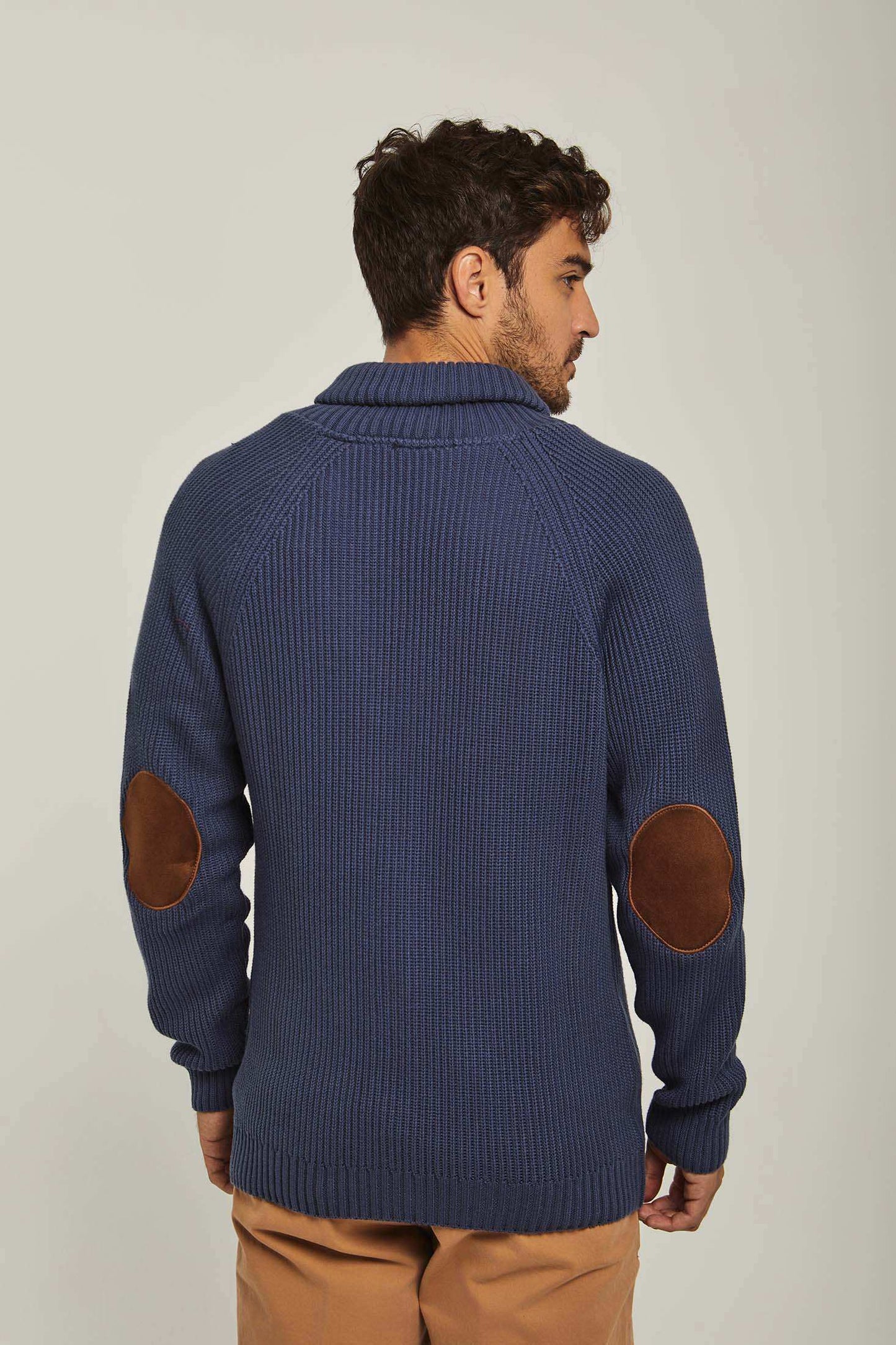 Men Regular Fit Cardigan - Blue