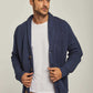 Men Regular Fit Cardigan - Blue