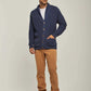 Men Regular Fit Cardigan - Blue