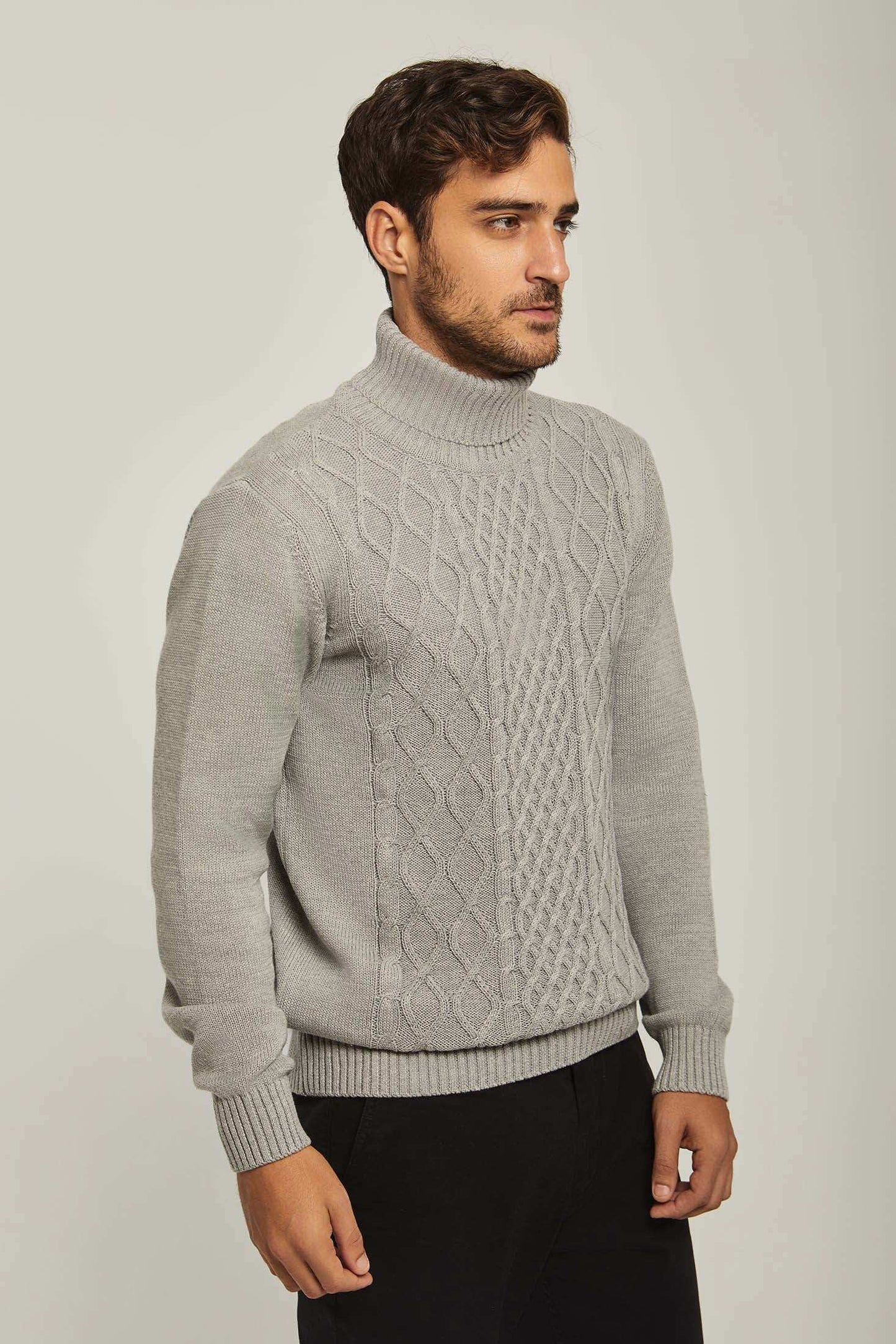 Men Regular Fit Pullover - Grey