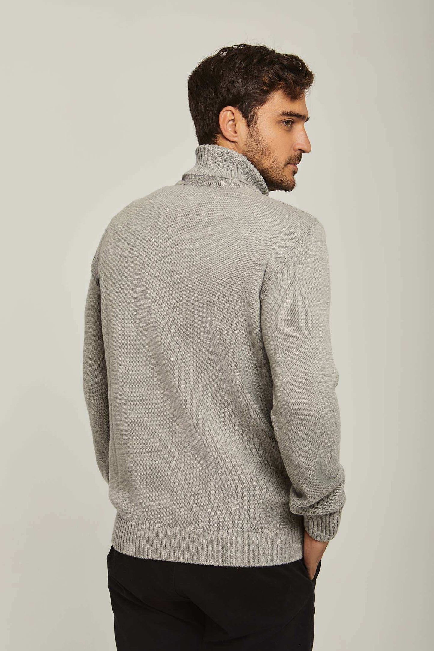 Men Regular Fit Pullover - Grey