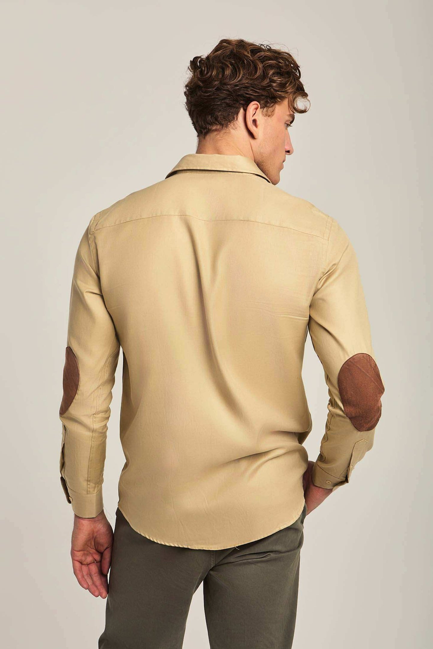 Men Regular Fit Shirt - Brown