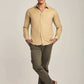 Men Regular Fit Shirt - Brown