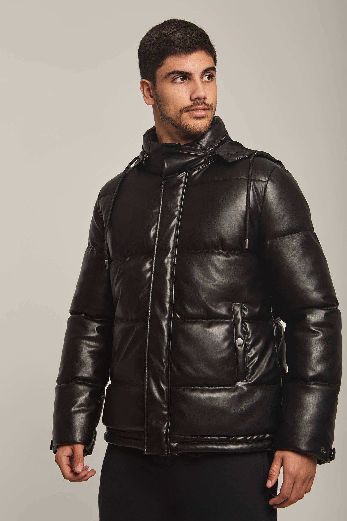 Men Regular Fit Jacket - Black