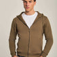 Men Regular Fit Sweat Jacket - Green