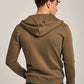 Men Regular Fit Sweat Jacket - Green