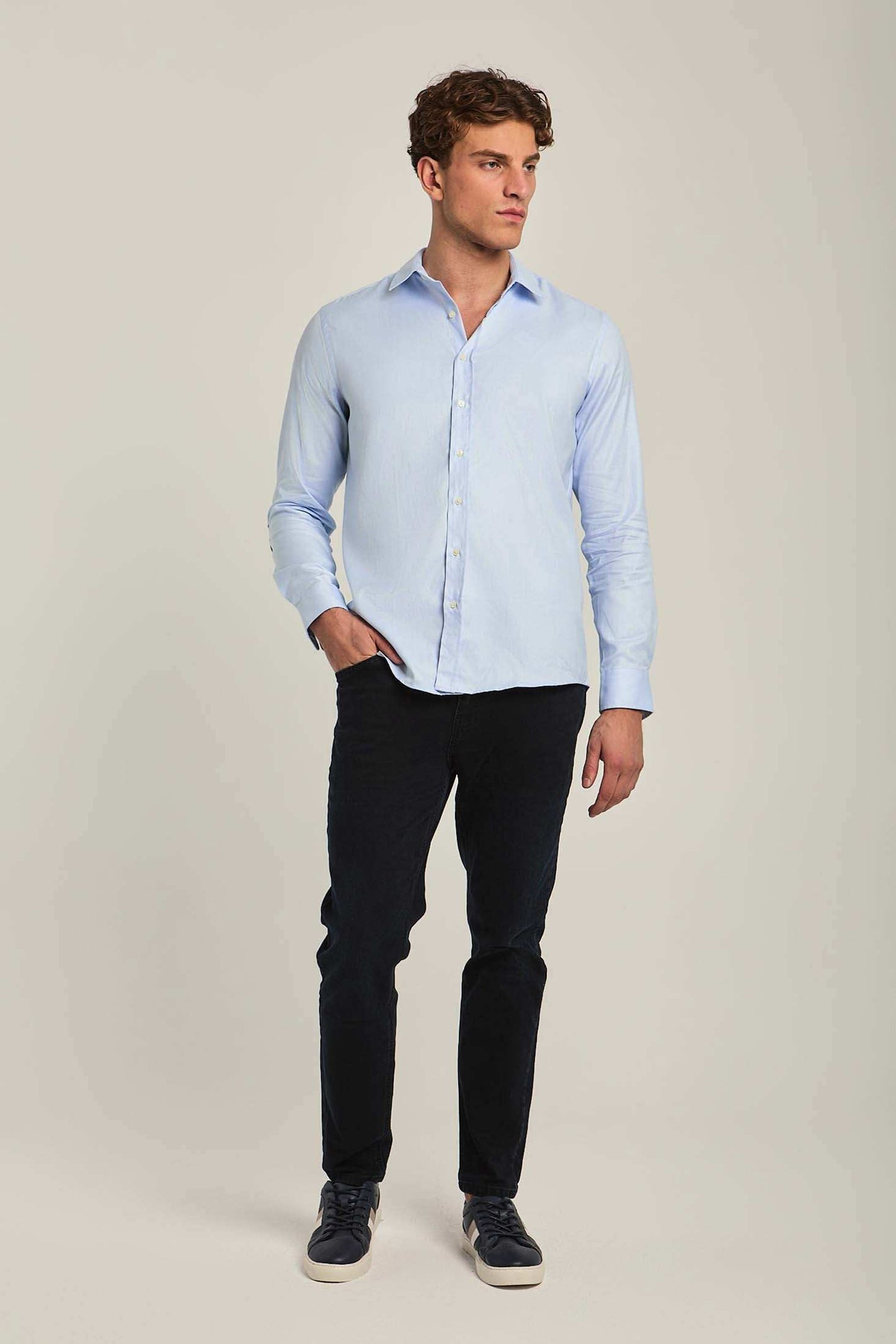 Men Regular Fit Shirt - Blue