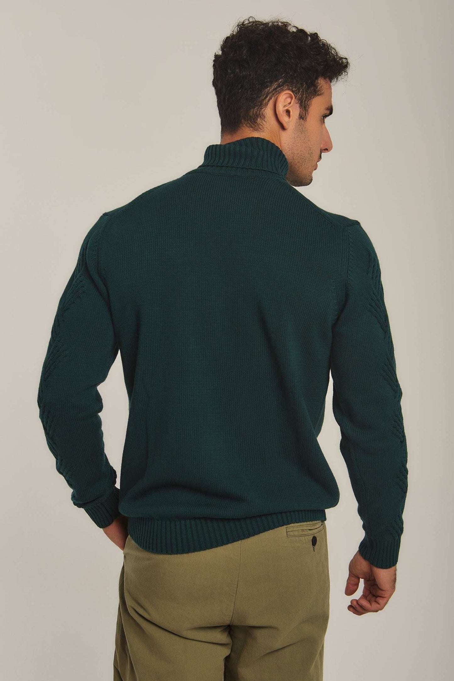 Men Regular Fit Pullover - Green