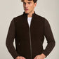 Men Regular Fit Jacket -  Brown