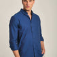 Men Regular Fit Shirt - Blue