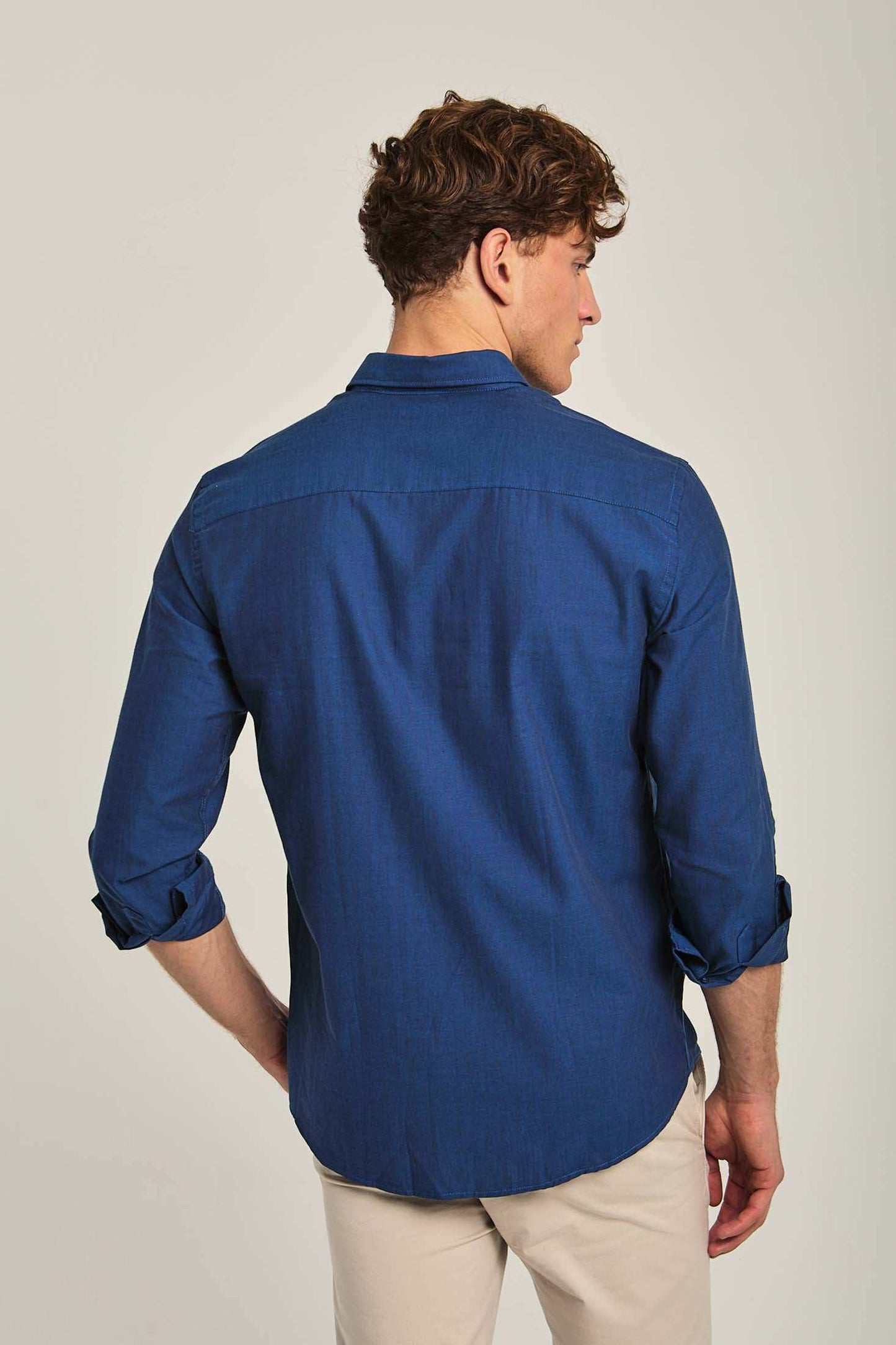 Men Regular Fit Shirt - Blue