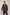 Men Regular Fit Coat - Black