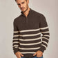 Men Regular Fit Pullover - Brown