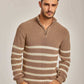 Men Regular Fit Pullover - Brown