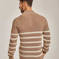 Men Regular Fit Pullover - Brown