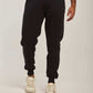 Men Regular Fit Sweat Pant - Black
