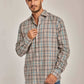 Men Regular Fit Shirt - Brown