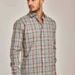 Men Regular Fit Shirt - Brown