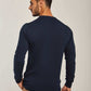 Men Regular Fit Pullover - Navy