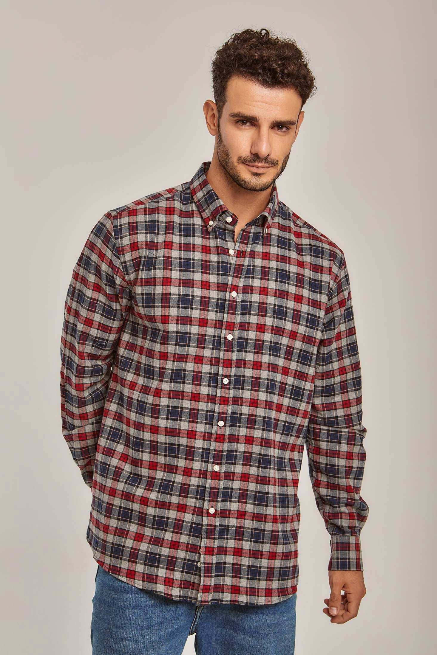 Men Regular Fit Shirt - Multicolorcolor