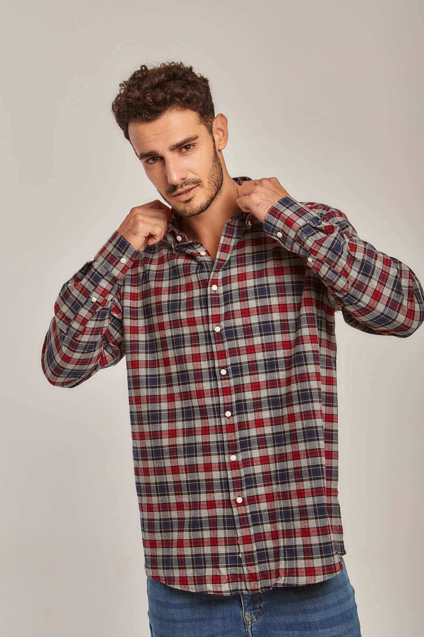 Men Regular Fit Shirt - Multicolorcolor