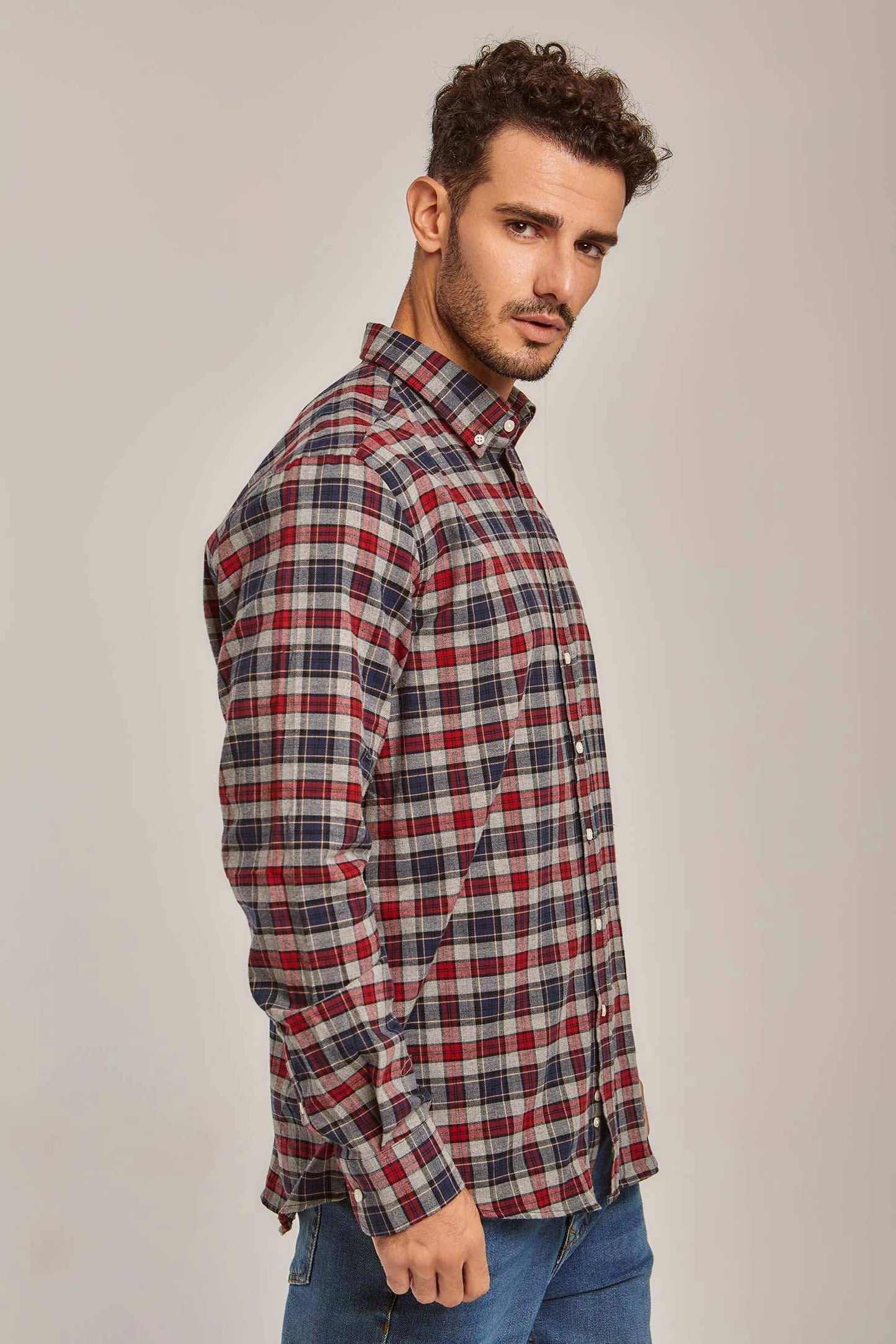 Men Regular Fit Shirt - Multicolorcolor