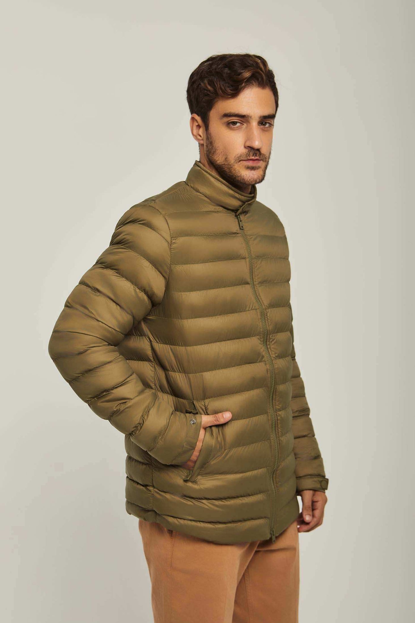 Men Regular Fit Jacket - Green